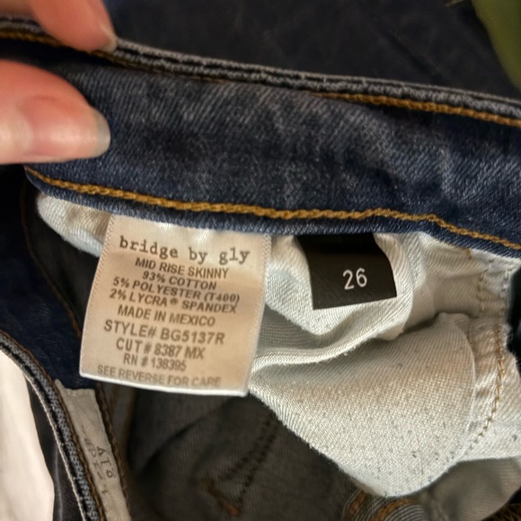 Bridge By Gly Mid Rise Skinny - Picture 6 of 6